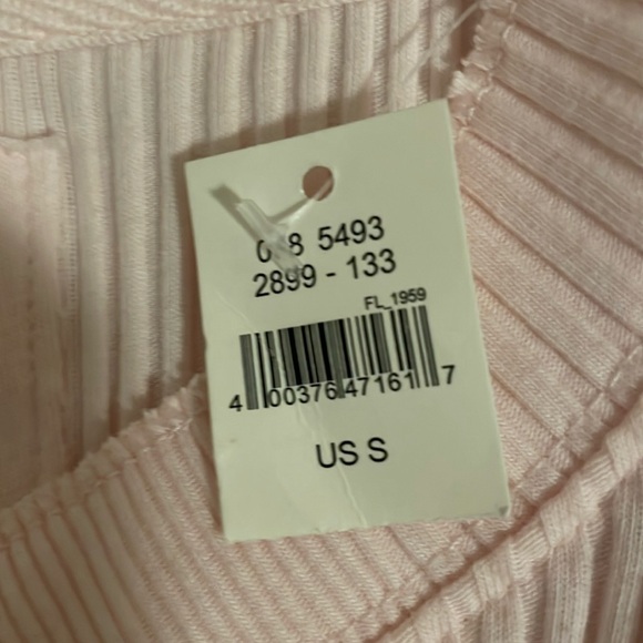 Aerie women’s road trip long sleeve Henley T-shirt, baby pink, size S - Picture 3 of 4